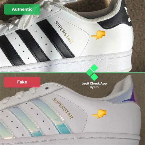 real vs fake adidas superstars|Adidas Superstar original.